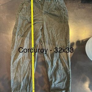 Men's Corduroy Pants - green